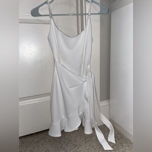WHITE ALTERED STATE MINI DRESS